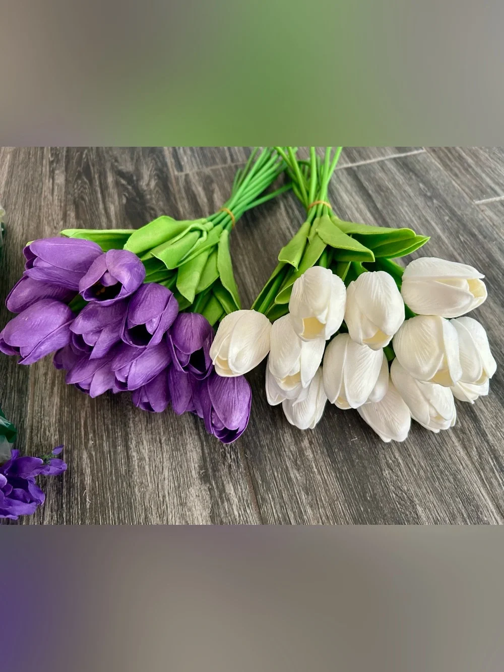Floral lot Tulip rose garland boho farmhouse home decor wedding event greenery